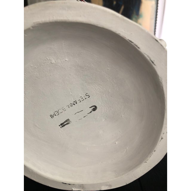 Contemporary Ceramic Vase by Artist Stefanie Boemhi For Sale - Image 10 of 11