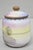Ceramic Antique Nippon Hand Painted Porcelain Countryside Lake Scene Covered Biscuit Jar For Sale - Image 7 of 17