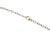 Tiffany and Co. Mid 20th Century Tiffany & Co Etoile Diamonds 18k White Gold Disc Pendant 24" Long For Sale - Image 4 of 6