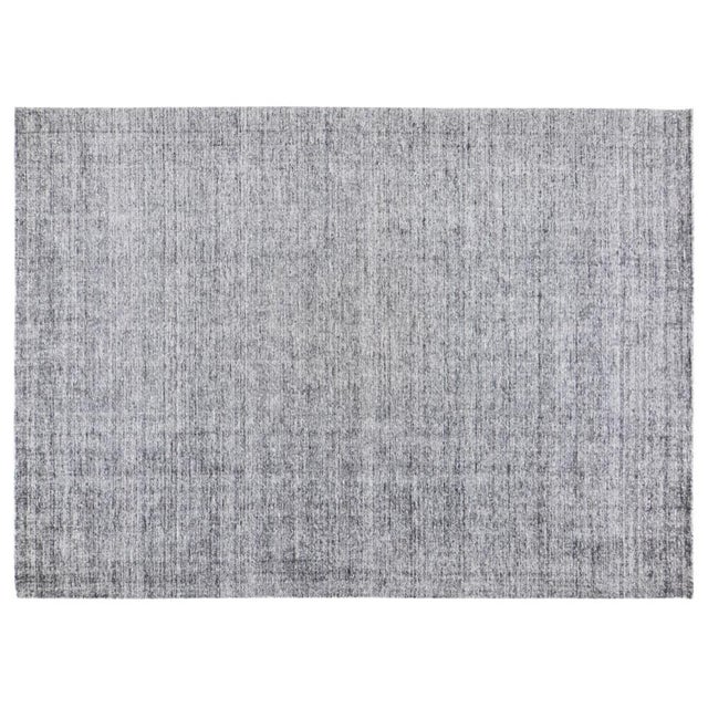Contemporary Indian Modern Hand Loom Wool & Bamboo Rug