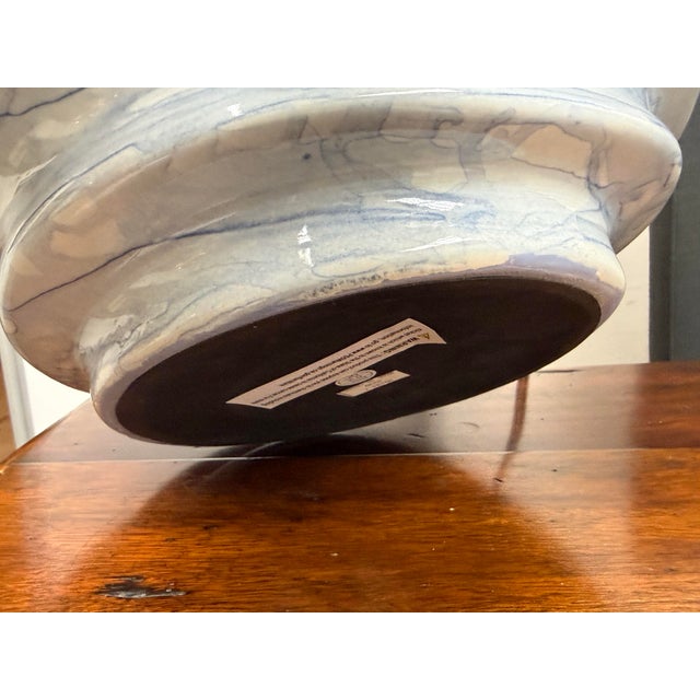 Uttermost Waves Table Lamps, Pair For Sale - Image 11 of 12