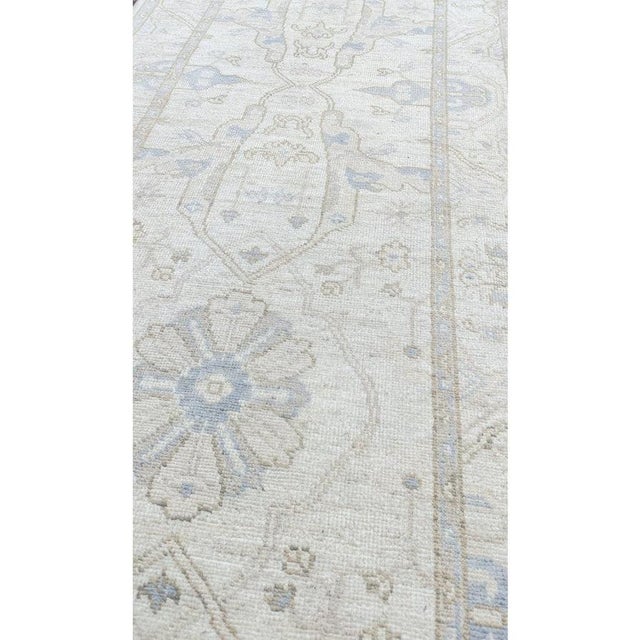 Textile 1990s Handwoven Pakistani Style Runner Rug 3x13 For Sale - Image 7 of 11