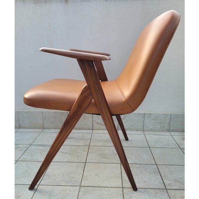 Teak Armchair by Lietti and Motta, 1958 For Sale - Image 3 of 12