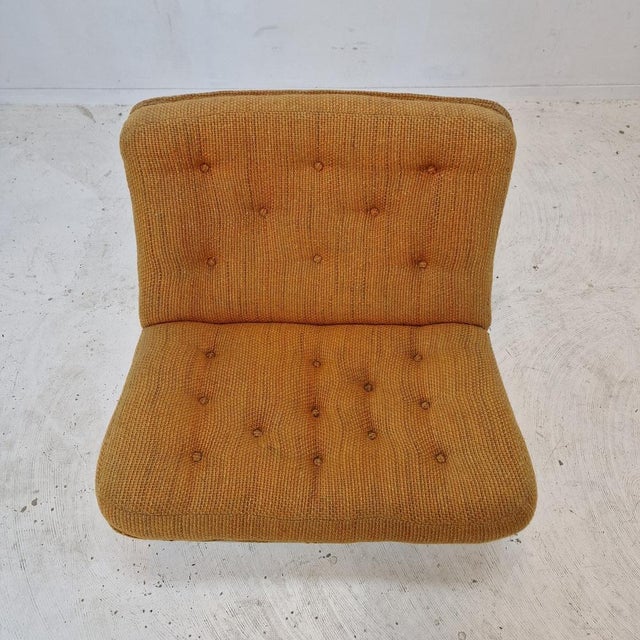 Orange Model 975 Lounge Chair by Geoffrey Harcourt for Artifort, 1970s For Sale - Image 8 of 16