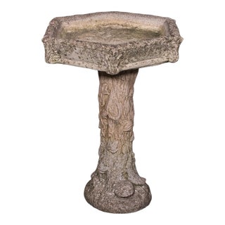 Vintage Ornamental Bird Bath, English, Water Feature, Country House Garden, 1960 For Sale