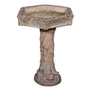 Vintage Ornamental Bird Bath, English, Water Feature, Country House Garden, 1960