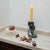 Candleholder in Black Marble by Forzini For Sale - Image 10 of 12