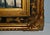 Vtg. Parisian Scene Print in Ornate Black & Gold Rocco Style Frame For Sale - Image 9 of 13