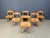 Vintage Oak and Wicker Dining Chairs, 1960s, Set of 6 For Sale - Image 12 of 12