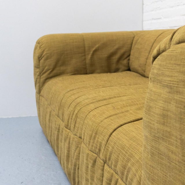 Green Strips Three-Seater Sofa by Cini Boeri for Arflex, 1980s For Sale - Image 8 of 16