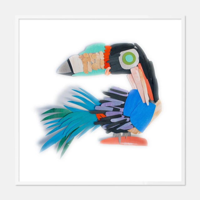 Melvin G. Diablo by Melvin G in White Framed Paper, Medium Art Print For Sale - Image 4 of 4