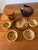Mid 19th Century 7 Pieces of Mid 19th Century Bennington Brown/Yellow Glaze Spongeware For Sale - Image 5 of 12