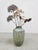Vintage Nature Green Textured Ceramic Vase from Steuler, 1960s For Sale - Image 3 of 5