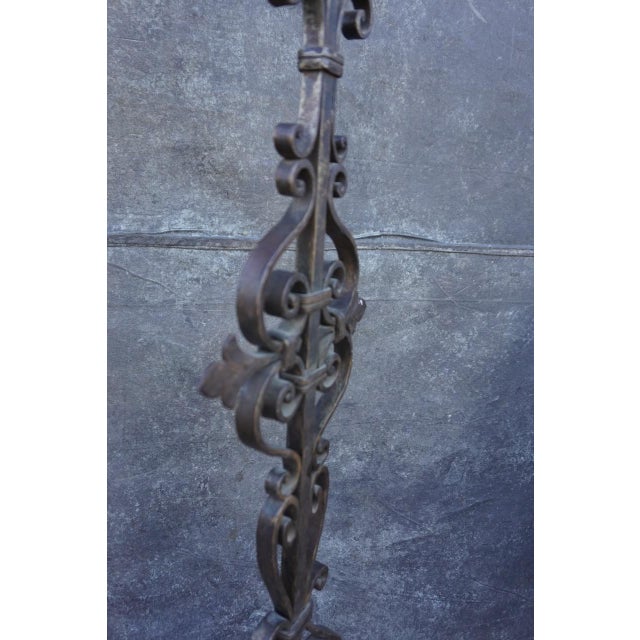 1920s Monumental Spanish Revival Floor Lamp For Sale - Image 10 of 12