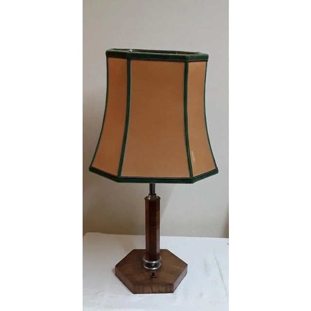 German Art Deco Table Lamp, 1930s For Sale - Image 6 of 6