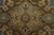 Kashan Rug 10′ X 13’5” Brown Wool Vintage Distressed Hand-Knotted Carpet For Sale - Image 9 of 15