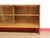 Wood Mid Century Modern Vintage Teak Bookcase Glass Door Display Cabinet For Sale - Image 7 of 9