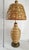 Mid-Century Modern Lamp Seagrass Wicker Rattan & Shade - Rewired For Sale - Image 3 of 11
