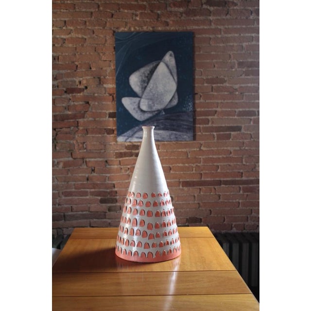 Terracotta Vase 21 by Mascia Meccani for Meccani Design For Sale - Image 4 of 6