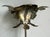 Coastal Vintage Coastal Patinated Metal Palm Tree Floor Lamp For Sale - Image 3 of 9