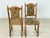 Wood Vintage Dining Chairs, Set of 3 For Sale - Image 7 of 11