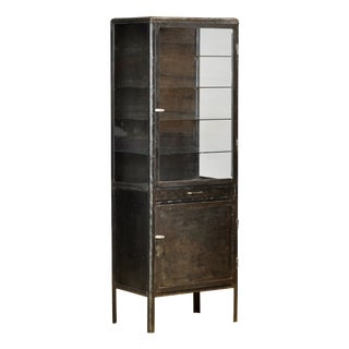 Iron Medicine Cabinet, 1950s For Sale