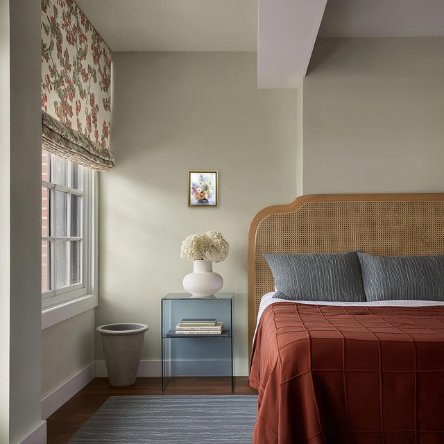 Textile Flowers & Pottery - Framed Colorful Still Life Mixed Media Art on Canvas Original Artwork by Kellie Newsome For Sale - Image 7 of 9