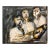 Andre Elbaz, Three Rabbis at the Torah, Expressionist Judaica Painting For Sale