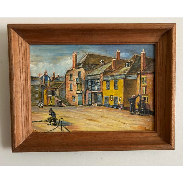 This is an original oil painting on canvas board. It is an artists copy of the original very famous painting by English...