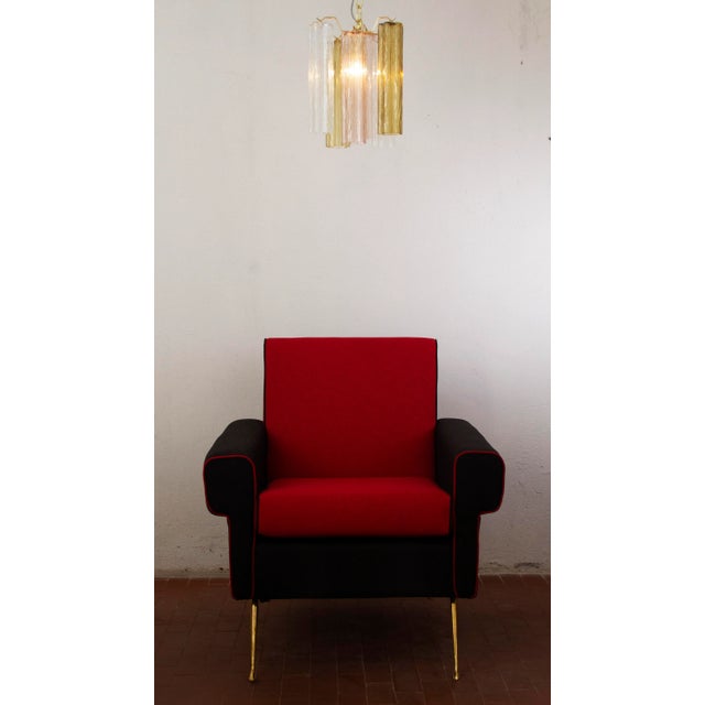 1990s Suspension Lamp in Murano Glass, Italy, 1990s For Sale - Image 5 of 13