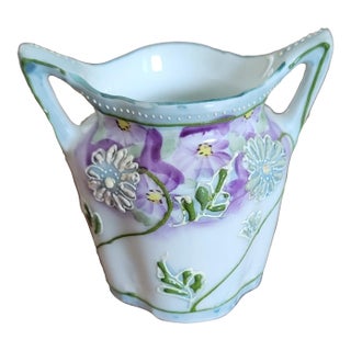 Floral Nippon Bud Vase For Sale