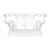 Vintage Hollywood Regency Elephant Console Table For Sale