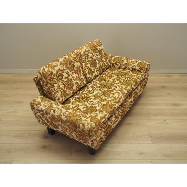 Brown Vintage Danish Two-Seater Sofa, 1960s For Sale - Image 8 of 17