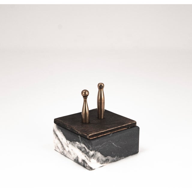 Mensch Ärgere Dich Nicht Game Pieces in Brass, 1960s, Set of 4 For Sale - Image 12 of 15