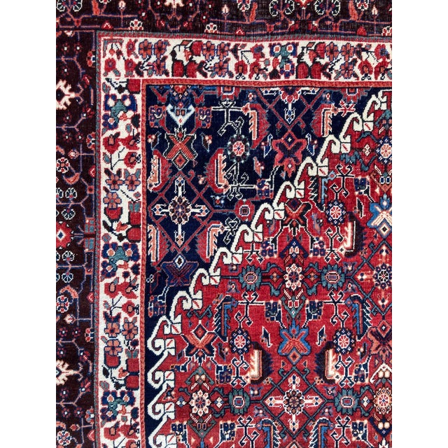 Antique Qashqai Rug, 1890s For Sale - Image 11 of 18