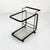 Metal Vintage Serving Trolley with Quaderna Pattern, 1980s For Sale - Image 7 of 8