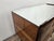 Brown Mid-Century Mahogany Nightstands with Mirrored Top, 1950, Set of 2 For Sale - Image 8 of 16