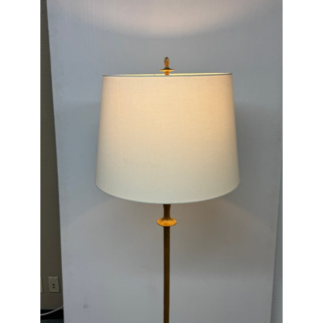 Barbara Barry for Visual Comfort Lotus Floor Lamp, Gold For Sale In San Francisco - Image 6 of 12