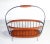 Italian Magazine Rack in Wood and Metal, 1950s For Sale - Image 4 of 7