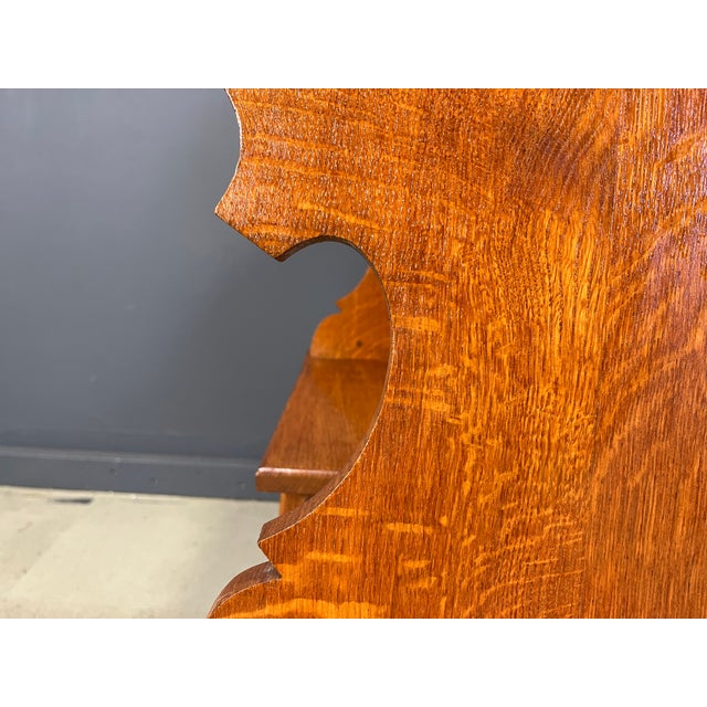 Brown Vintage Brutalist Heart-Shaped Chairs, 1960s, Set of 6 For Sale - Image 8 of 11