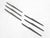 Arne Jacobsen 1960's Arne Jacobsen by Michelsen Space Age Modernist Stainless Steel Flatware - Set of 65 For Sale - Image 4 of 11