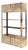 Cityscape Brass and Stainless Steel Bookcase by Paul Evans, 1971 For Sale