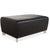 Volare Ottoman in Black Leather from Koinor For Sale - Image 9 of 9