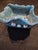 Contemporary Handmade Blue Glazed Bonsai Pot For Sale - Image 3 of 8
