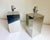1970s 1970s Habitat Modernist Polished Aluminum Lamps, a Pair, Attributed For Sale - Image 5 of 10