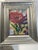 1970s Abstract Floral Small Original Paintings in Silver Frames - Set of 3 For Sale - Image 4 of 5