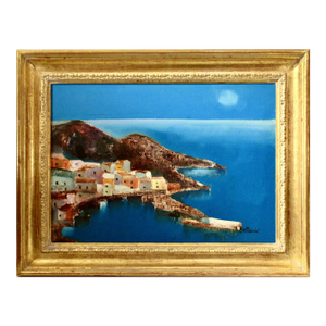 Lido Bettarini Isla D'Alba C. 1990 Painting