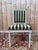 Louis XVI Style Chairs in Painted Wood and Striped Velvet, 1970s, Set of 6 For Sale - Image 4 of 10