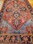 Persian Antique Heriz Serapi Gallery Rug, Hand-Knotted Wool, Geometric Medallion Pattern, Red & Blue, 7x12 For Sale - Image 3 of 11