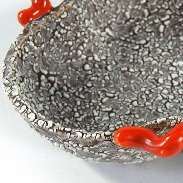 1930s Small Italian Ceramic Dish, 1930s For Sale - Image 5 of 11